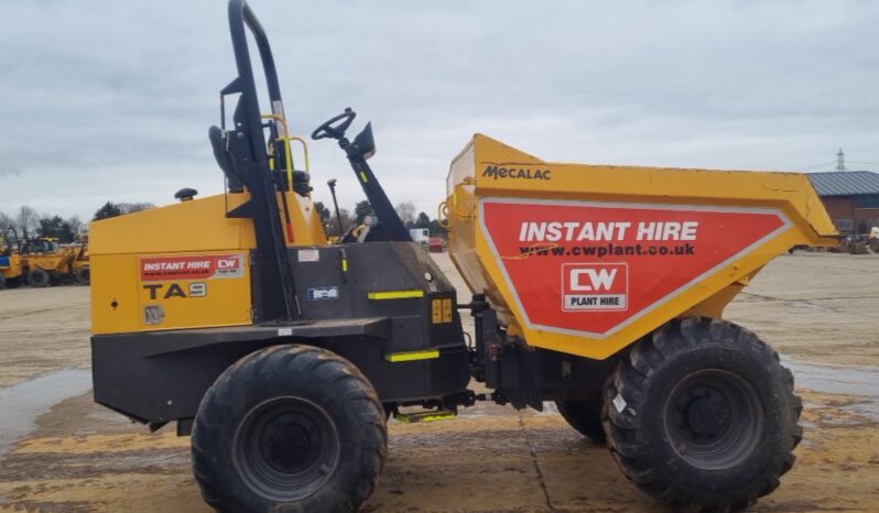 2021 Mecalac TA9 Site Dumpers For Auction: Leeds – 5th, 6th, 7th & 8th March 2025 @ 8:00am full