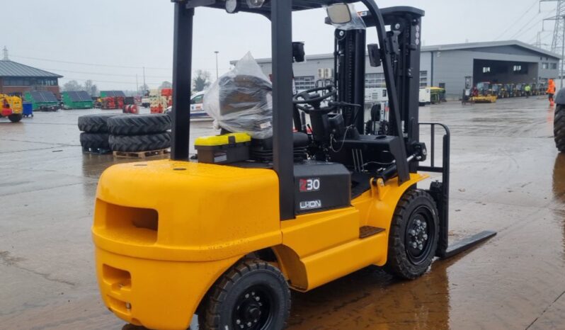 Unused 2024 IMow EFXZ301-H3 Forklifts For Auction: Leeds – 5th, 6th, 7th & 8th March 2025 @ 8:00am full