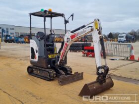 2021 Bobcat E17Z Mini Excavators For Auction: Leeds – 5th, 6th, 7th & 8th March 2025 @ 8:00am full