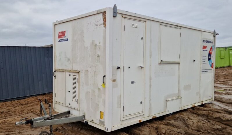 AJC All In One Single Axle Welfare Unit, 3.75kVA Generator, Drying Room, W/C (Cannot Be Reconsigned) Containers For Auction: Leeds – 5th, 6th, 7th & 8th March 2025 @ 8:00am