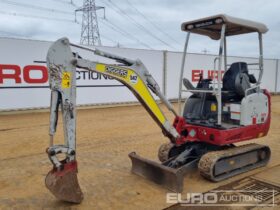 2020 Takeuchi TB216 Mini Excavators For Auction: Leeds – 5th, 6th, 7th & 8th March 2025 @ 8:00am