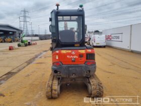 2019 Kubota U27-4 Mini Excavators For Auction: Leeds – 5th, 6th, 7th & 8th March 2025 @ 8:00am full