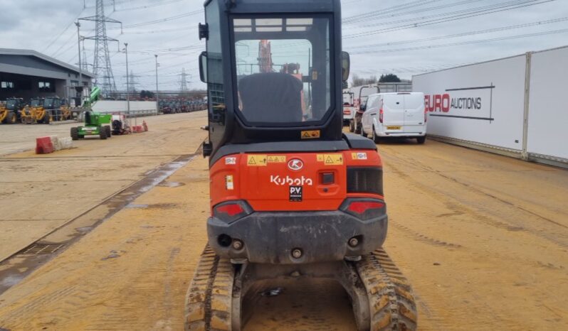 2019 Kubota U27-4 Mini Excavators For Auction: Leeds – 5th, 6th, 7th & 8th March 2025 @ 8:00am full