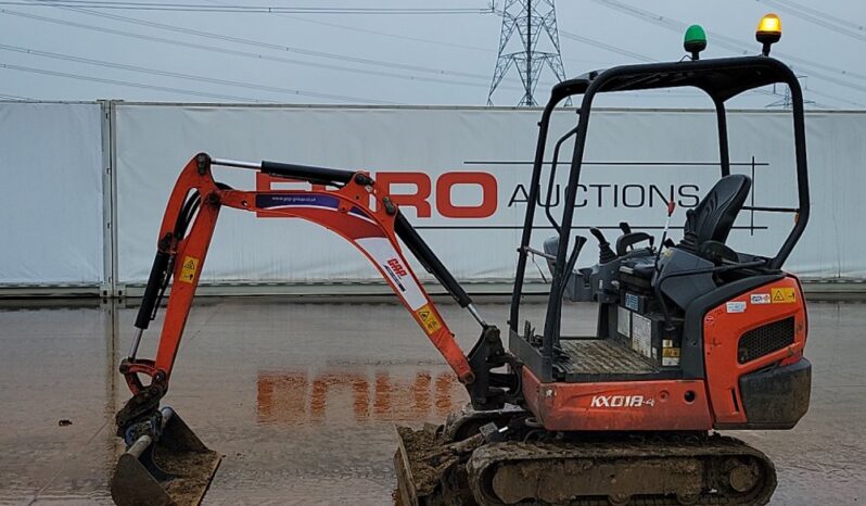 2019 Kubota KX018-4 Mini Excavators For Auction: Leeds – 5th, 6th, 7th & 8th March 2025 @ 8:00am full