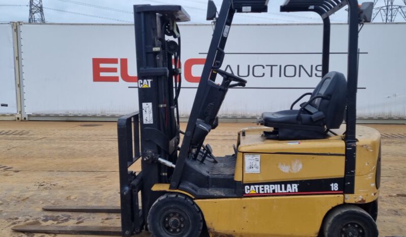 CAT EP18K Forklifts For Auction: Leeds – 5th, 6th, 7th & 8th March 2025 @ 8:00am full