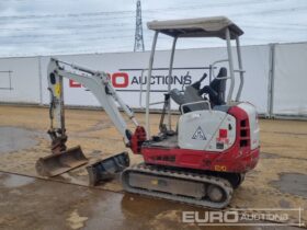 2020 Takeuchi TB216 Mini Excavators For Auction: Leeds – 5th, 6th, 7th & 8th March 2025 @ 8:00am full