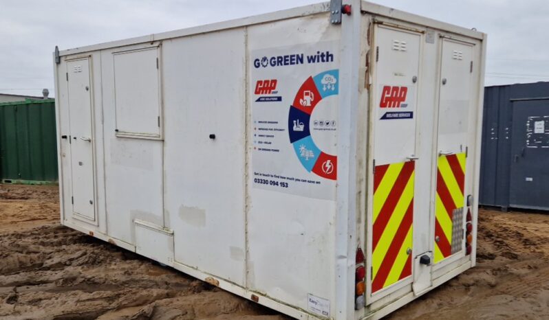 AJC All In One Single Axle Welfare Unit, 3.75kVA Generator, Drying Room, W/C (Cannot Be Reconsigned) Containers For Auction: Leeds – 5th, 6th, 7th & 8th March 2025 @ 8:00am full