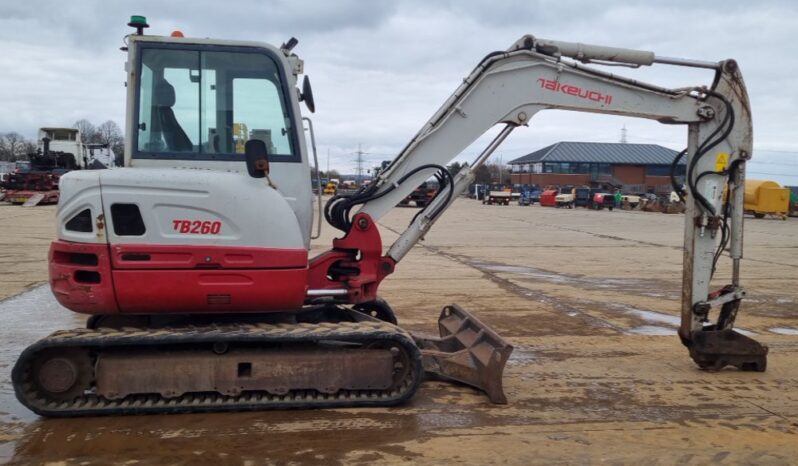 2014 Takeuchi TB260 6 Ton+ Excavators For Auction: Leeds – 5th, 6th, 7th & 8th March 2025 @ 8:00am full