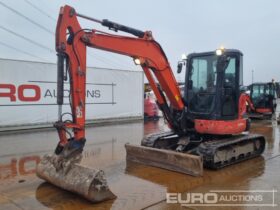 2018 Kubota U55-4 Mini Excavators For Auction: Leeds – 5th, 6th, 7th & 8th March 2025 @ 8:00am