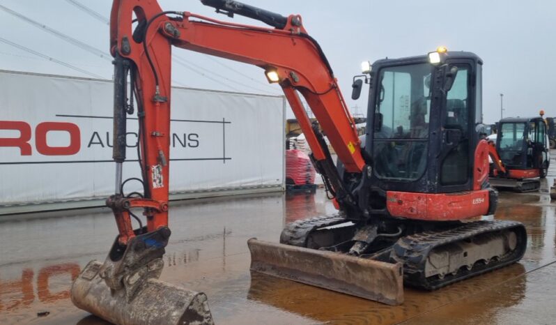 2018 Kubota U55-4 Mini Excavators For Auction: Leeds – 5th, 6th, 7th & 8th March 2025 @ 8:00am