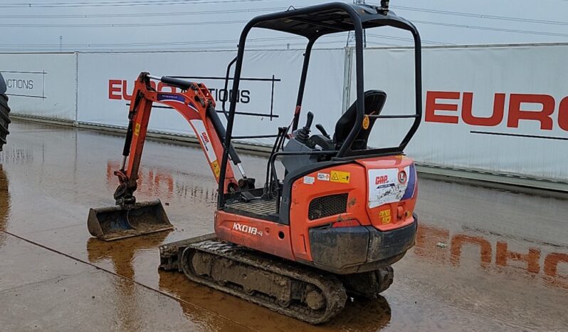 2019 Kubota KX018-4 Mini Excavators For Auction: Leeds – 5th, 6th, 7th & 8th March 2025 @ 8:00am full