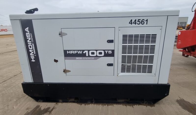 2021 Himoinsa HRFW-100 Generators For Auction: Leeds – 5th, 6th, 7th & 8th March 2025 @ 8:00am full