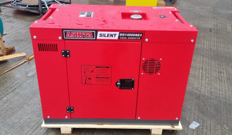 Unused 2025 Ashita Power DG14000SE3 Generators For Auction: Leeds – 5th, 6th, 7th & 8th March 2025 @ 8:00am full