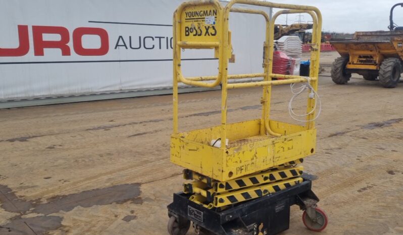 2010 Youngman Boss X3 Manlifts For Auction: Leeds – 5th, 6th, 7th & 8th March 2025 @ 8:00am