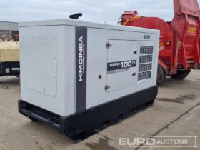 2021 Himoinsa HRFW-100 Generators For Auction: Leeds – 5th, 6th, 7th & 8th March 2025 @ 8:00am full