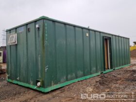 Integra 32′ x 10′ Welfare Unit (Cannot Be Reconsigned) Containers For Auction: Leeds – 5th, 6th, 7th & 8th March 2025 @ 8:00am