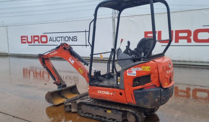 2017 Kubota KX016-4 Mini Excavators For Auction: Leeds – 5th, 6th, 7th & 8th March 2025 @ 8:00am full