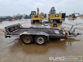 2015 Brian James 2.6 Ton Twin Axle Tilting Plant Trailer, Ramp, Winch Plant Trailers For Auction: Leeds – 5th, 6th, 7th & 8th March 2025 @ 8:00am full