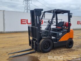 Unused Doosan G25E-7 Forklifts For Auction: Leeds – 5th, 6th, 7th & 8th March 2025 @ 8:00am