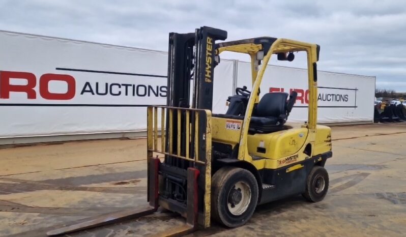 2011 Hyster H3.0FT Forklifts For Auction: Dromore – 21st & 22nd February 2025 @ 9:00am For Auction on 2025-02-22