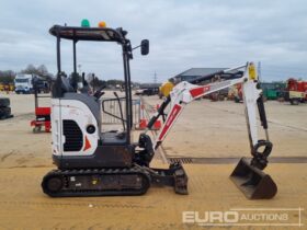 2021 Bobcat E17Z Mini Excavators For Auction: Leeds – 5th, 6th, 7th & 8th March 2025 @ 8:00am full