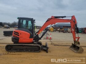 2017 Kubota U55-4 Mini Excavators For Auction: Leeds – 5th, 6th, 7th & 8th March 2025 @ 8:00am full