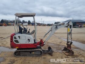 2020 Takeuchi TB216 Mini Excavators For Auction: Leeds – 5th, 6th, 7th & 8th March 2025 @ 8:00am full