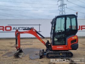 2017 Kubota KX016-4 Mini Excavators For Auction: Leeds – 5th, 6th, 7th & 8th March 2025 @ 8:00am full