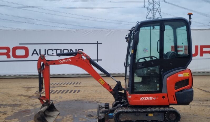 2017 Kubota KX016-4 Mini Excavators For Auction: Leeds – 5th, 6th, 7th & 8th March 2025 @ 8:00am full