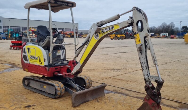 2020 Takeuchi TB216 Mini Excavators For Auction: Leeds – 5th, 6th, 7th & 8th March 2025 @ 8:00am full