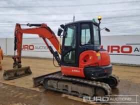 2018 Kubota U55-4 Mini Excavators For Auction: Leeds – 5th, 6th, 7th & 8th March 2025 @ 8:00am full