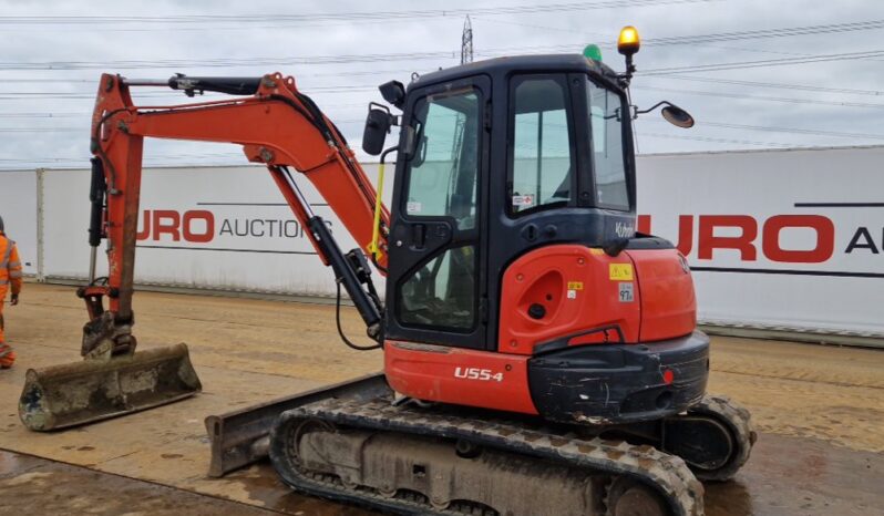 2018 Kubota U55-4 Mini Excavators For Auction: Leeds – 5th, 6th, 7th & 8th March 2025 @ 8:00am full