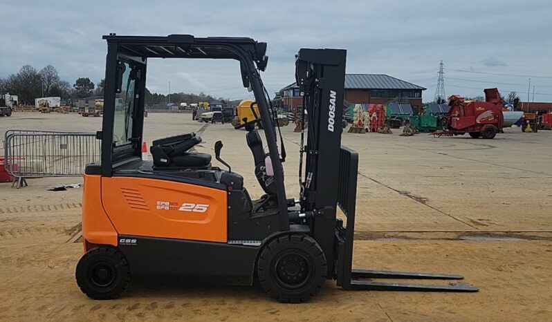 Unused Doosan B25X-7 Plus Forklifts For Auction: Leeds – 5th, 6th, 7th & 8th March 2025 @ 8:00am full