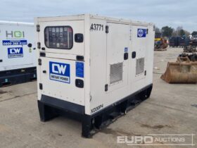 2016 FG Wilson XD30P4 Generators For Auction: Leeds – 5th, 6th, 7th & 8th March 2025 @ 8:00am