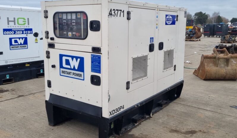 2016 FG Wilson XD30P4 Generators For Auction: Leeds – 5th, 6th, 7th & 8th March 2025 @ 8:00am