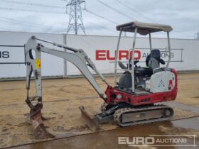 2020 Takeuchi TB216 Mini Excavators For Auction: Leeds – 5th, 6th, 7th & 8th March 2025 @ 8:00am