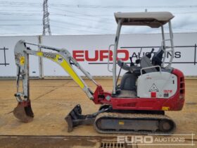 2020 Takeuchi TB216 Mini Excavators For Auction: Leeds – 5th, 6th, 7th & 8th March 2025 @ 8:00am full