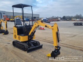 Unused 2024 JPC KV12 Micro Excavators For Auction: Leeds – 5th, 6th, 7th & 8th March 2025 @ 8:00am full