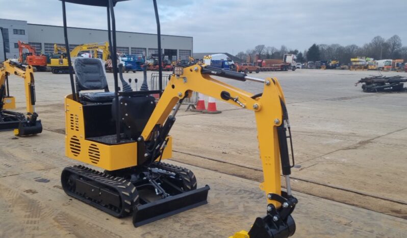 Unused 2024 JPC KV12 Micro Excavators For Auction: Leeds – 5th, 6th, 7th & 8th March 2025 @ 8:00am full