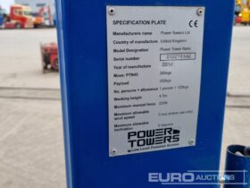 2014 Power Towers Nano Manlifts For Auction: Leeds – 5th, 6th, 7th & 8th March 2025 @ 8:00am full