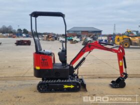 Unused 2024 JPC HT12 Micro Excavators For Auction: Leeds – 5th, 6th, 7th & 8th March 2025 @ 8:00am full