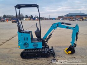 Unused 2024 JPC KV12 Micro Excavators For Auction: Leeds – 5th, 6th, 7th & 8th March 2025 @ 8:00am full