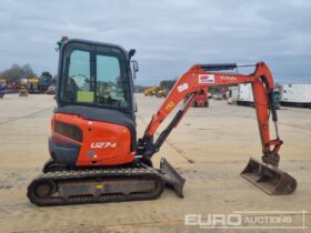 2015 Kubota U27-4 Mini Excavators For Auction: Leeds – 5th, 6th, 7th & 8th March 2025 @ 8:00am full