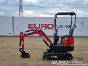 Unused 2024 JPC HT12 Micro Excavators For Auction: Leeds – 5th, 6th, 7th & 8th March 2025 @ 8:00am full