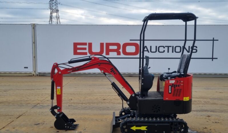 Unused 2024 JPC HT12 Micro Excavators For Auction: Leeds – 5th, 6th, 7th & 8th March 2025 @ 8:00am full