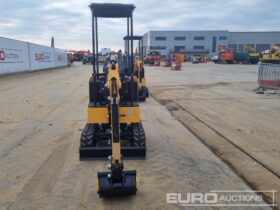 Unused 2024 JPC KV12 Micro Excavators For Auction: Leeds – 5th, 6th, 7th & 8th March 2025 @ 8:00am full