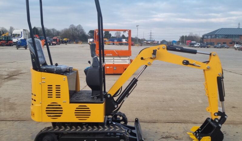 Unused 2024 JPC KV12 Micro Excavators For Auction: Leeds – 5th, 6th, 7th & 8th March 2025 @ 8:00am full