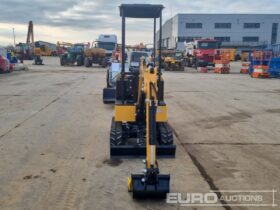 Unused 2024 JPC KV12 Micro Excavators For Auction: Leeds – 5th, 6th, 7th & 8th March 2025 @ 8:00am full