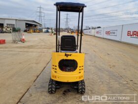 Unused 2024 JPC KV12 Micro Excavators For Auction: Leeds – 5th, 6th, 7th & 8th March 2025 @ 8:00am full