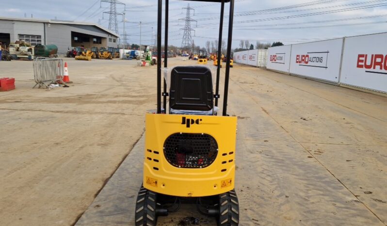 Unused 2024 JPC KV12 Micro Excavators For Auction: Leeds – 5th, 6th, 7th & 8th March 2025 @ 8:00am full